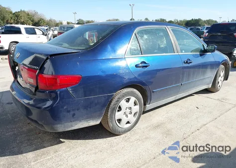 2005 Honda Accord 2.4 Lx from USA, damaged, VIN 1HGCM56495A013812